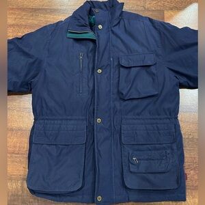 Woolrich Vintage Y2K Arctic Parka Goose Down Filled Blue Mens Large